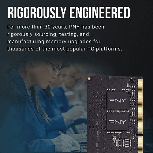 PNY DRAM SODIMM DDR4 3200 1x8GB (Notebook) PNY DRAM SODIMM DDR4 3200 1x8GB (Notebook)